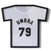 Рамка для футболки T-frame черная, Umbra, фото 
