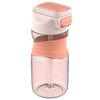 Бутылка для воды Slow Sip, 450 мл, розовая, Smart Solutions, фото 