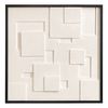Панно декоративное с эффектом 3D Minimalism, с черной рамой, 60х60 см, Bergenson Bjorn, фото 