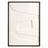Панно декоративное с эффектом 3D Minimalism, с черной рамой, 50х70 см, Bergenson Bjorn, фото 