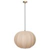 Светильник подвесной Texture Rib, ?48 см, бежевый, Bergenson Bjorn, фото 