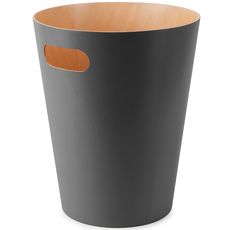 Корзина для мусора Woodrow серая, Umbra, фото 