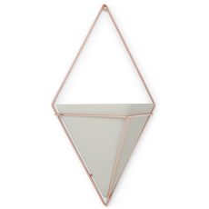 Декор для стен Trigg большой бетон-медь, Umbra, фото 