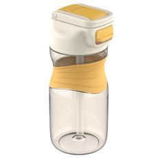 Бутылка для воды Slow Sip, 450 мл, желтая, Smart Solutions, фото 