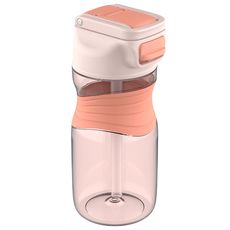 Бутылка для воды Slow Sip, 450 мл, розовая, Smart Solutions, фото 