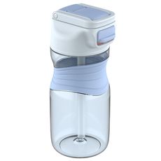 Бутылка для воды Slow Sip, 450 мл, голубая, Smart Solutions, фото 
