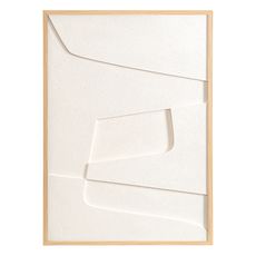 Панно декоративное с эффектом 3D Minimalism, с бежевой рамой, 50х70 см, Bergenson Bjorn, фото 