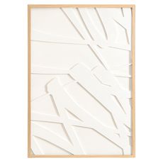 Панно декоративное с эффектом 3D Minimalism, 70х100 см, с бежевой рамкой, Bergenson Bjorn, фото 