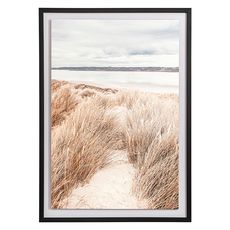 Панно декоративное Sand с черной рамой, 50х70 см, Bergenson Bjorn, фото 