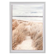 Панно декоративное Sand с белой рамой, 50х70 см, Bergenson Bjorn, фото 