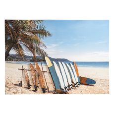 Панно декоративное с эффектом 3D Surf, Beach, 70х50 см, Bergenson Bjorn, фото 