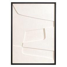 Панно декоративное с эффектом 3D Minimalism, с черной рамой, 50х70 см, Bergenson Bjorn, фото 