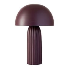 Лампа настольная Texture Sleek, 24х37 см, вишневая, Bergenson Bjorn, фото 