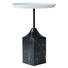 Столик кофейный Sustainable collection, ?37,7 см, серый/черно-белый, Bergenson Bjorn, фото 