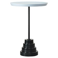 Столик кофейный Sustainable collection, ?37,7 см, серый/черный, Bergenson Bjorn, фото 