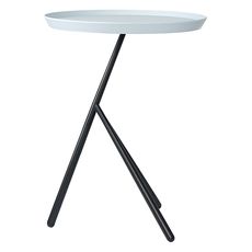 Столик приставной Sustainable collection, ?37,7 см, серый/черный, Bergenson Bjorn, фото 