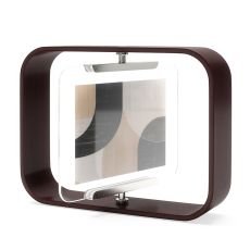 Фоторамка двусторонняя Bellwood, 16х22 см, состаренный орех, UMBRA, фото 