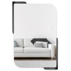 Зеркало Alcove 52 x 13 x 77 черный, Umbra, фото 