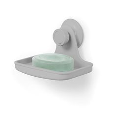 Мыльница Flex Gel-Lock серая, Umbra, фото 