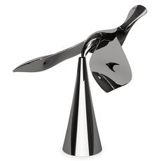 Открыватель для бутылок на подставке Tipsy титан, Umbra, фото 