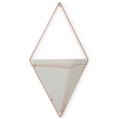 Декор для стен Trigg большой бетон-медь, Umbra, фото 