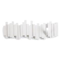 Вешалка настенная Sticks белая, Umbra, Цвет: Белый, фото 