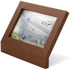Фоторамка Podium 10 х 15 см светлый орех, Umbra, фото 