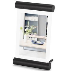 Фоторамка Scroll 10 х 15 см черная, Umbra, фото 