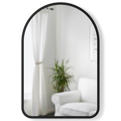 Зеркало настенное Hub, 61х91 см, черное, Umbra, фото 
