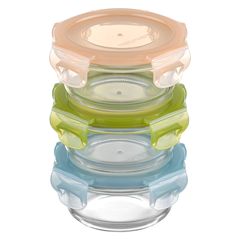 Набор контейнеров для запекания и хранения Pastel, 3 шт., Smart Solutions, фото 