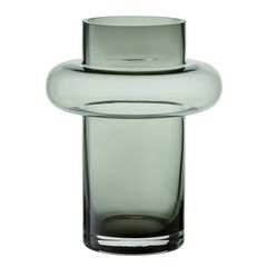 Ваза для цветов Vayr, 20 см, серая, Bergenson Bjorn, фото 