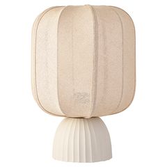 Лампа настольная Texture Rib, 27х39 см, бежевая, Bergenson Bjorn, фото 