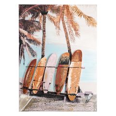 Панно декоративное с эффектом 3D Surf, Board, 50х70 см, Bergenson Bjorn, фото 