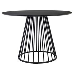 Стол обеденный Tyra, ?110 см, черный, Bergenson Bjorn, фото 