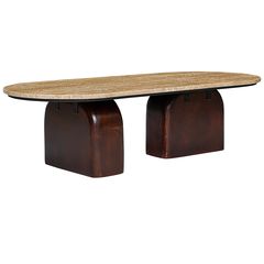 Столик журнальный Torhill, бежевый/орех, Bergenson Bjorn, фото 