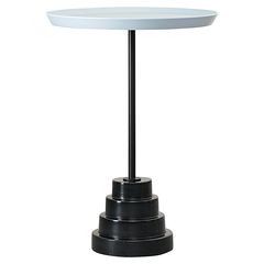 Столик кофейный Sustainable collection, ?37,7 см, серый/черный, Bergenson Bjorn, фото 
