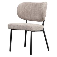 Стул Robbi, букле, серо-бежевый, Bergenson Bjorn, фото 