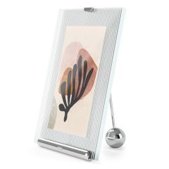 Фоторамка Flute, 16х20 см, хром, UMBRA, фото 