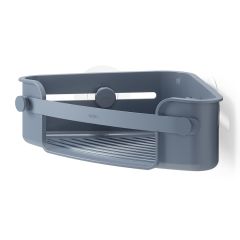 Органайзер для душа Flex Adhesive угловой, голубой, UMBRA, фото 