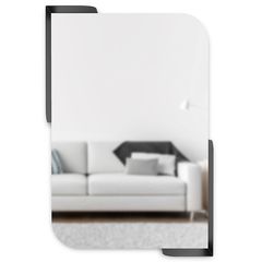 Зеркало Alcove 52 x 13 x 77 черный, Umbra, фото 