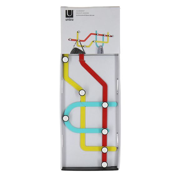 Вешалка Subway разноцветная, Umbra, фото , изображение 7