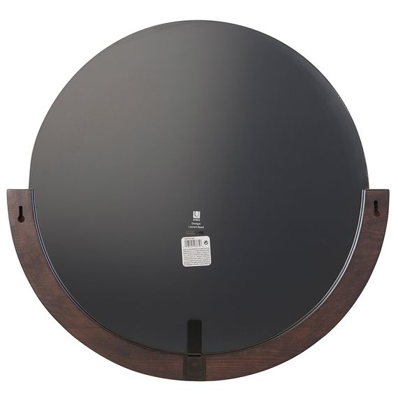 Зеркало настенное Mira D76 см темное дерево, Umbra, фото , изображение 4