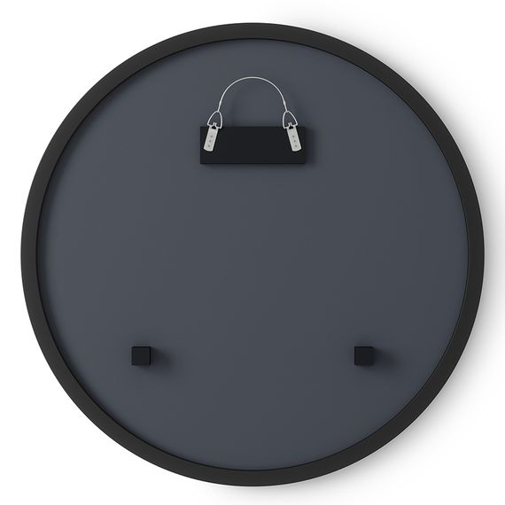 Зеркало настенное Hub D45 черное, Umbra, фото , изображение 3