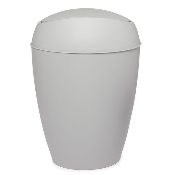 Корзина для мусора с крышкой Twirla 9 л серая, Umbra, фото , изображение 5