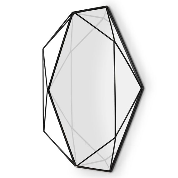 Зеркало настенное PRISMA чёрный, Umbra, фото , изображение 6