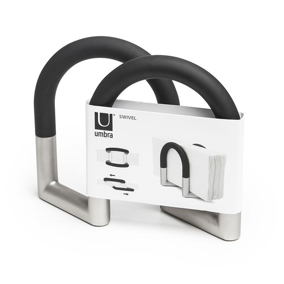 Держатель для салфеток Swivel никель, Umbra, фото , изображение 9