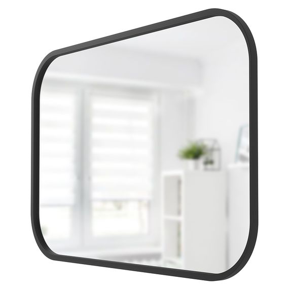 Зеркало прямоугольное Hub 61 х 91 см черное, Umbra, фото , изображение 5