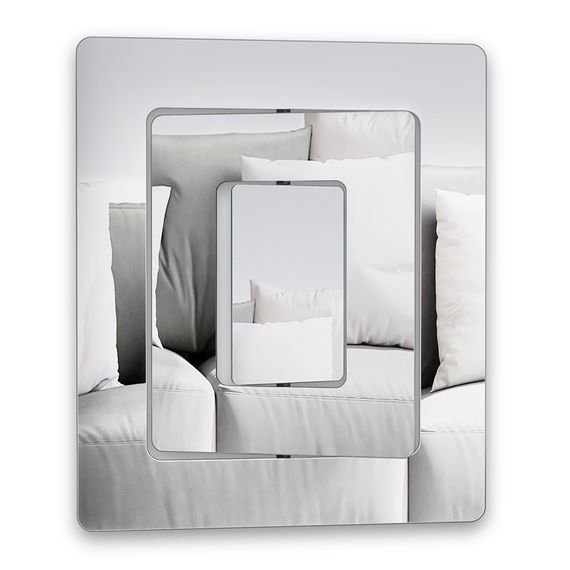 Зеркало настенное Echo 64 x 54 см, Umbra, фото , изображение 2