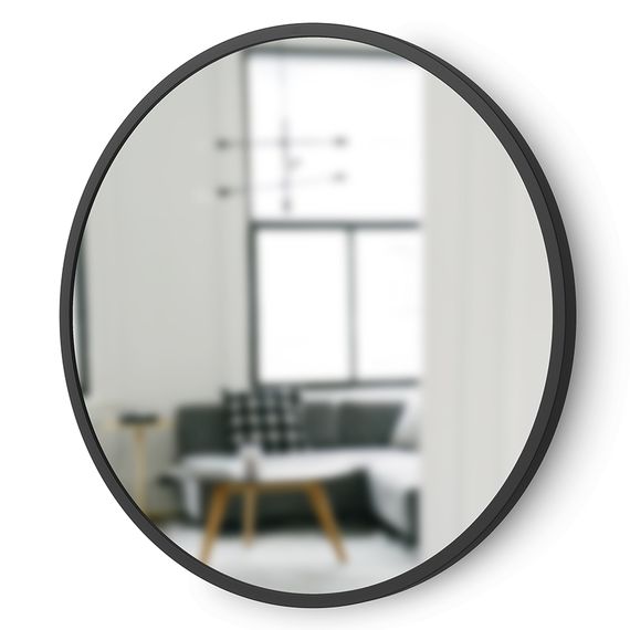 Зеркало настенное Hub D45 черное, Umbra, фото , изображение 2