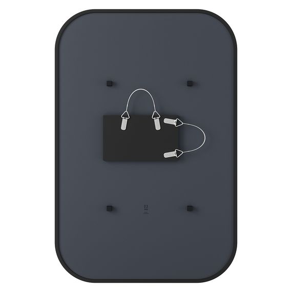 Зеркало прямоугольное Hub 61 х 91 см черное, Umbra, фото , изображение 8